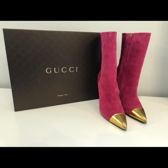 Brand new Gucci suede heel boots - Picture 6 of 8